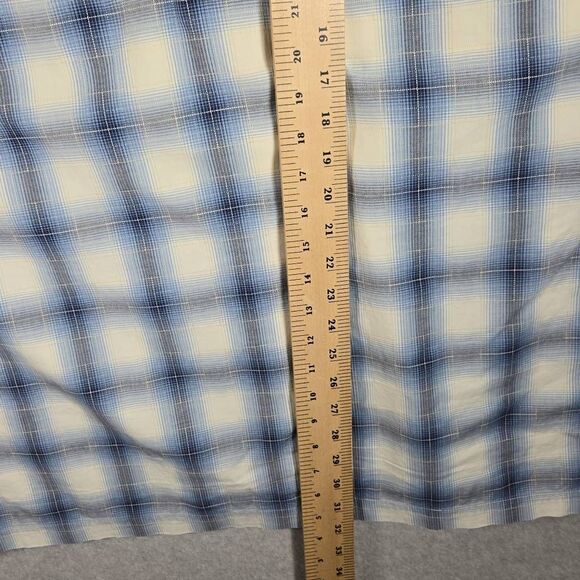 Simms Fishing Shirt Button Down Plaid Vented 2XL - Picture 10 of 11